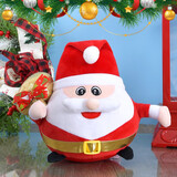 新新精艺 圣诞节装饰圣诞老人毛绒圣诞树摆件玩偶小礼品公仔场景布置道具