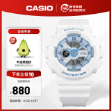 卡西欧（CASIO） BABY-G 学生童款 BA-110BE马卡龙系列时尚运动防震防水女表 BA-110XBE-7APR