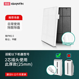 简庭 适配逸新安利空气净化器滤芯过滤网101076CH套装 25mm除醛套装(电源插头为2插厚款)