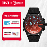 Diesel迪赛手表 双显表盘欧美表 石英男表 圣诞情人节送男友礼物 DZ4548