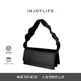 INJOYLIFE可爱风琴包女包百搭新款单肩斜挎小众设计手提包女小包 法式风琴包