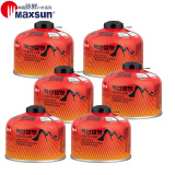 脉鲜（MAXSUN） 扁气罐G2防爆高山罐高寒炉头通用液化气罐高原丁烷气炉头燃料 脉鲜230G*6罐