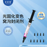 爱睿康光固化变色窝沟封闭剂含氟口腔科专用材料1.2g/支【仅限医生使用 窝沟封闭剂粉色1.2g/支