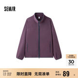 森马（Semir）夹克男冬抗静电外套摇粒绒情侣上衣109724108203
