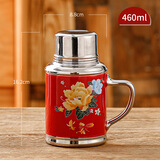 中式复古创意老式怀旧陶瓷稀奇古怪马克杯新婚水杯子家用结婚礼物 不保温【复古马克杯】黄牡丹