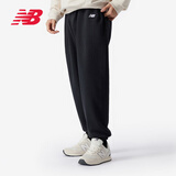 NEW BALANCE NB 官方运动裤男款休闲宽松长款针织卫裤裤子 BK AMP41519 S
