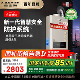 史密斯（A.O.SMITH）13升精钢燃气热水器 国家补贴  防一氧化碳中毒  智能APP智慧安全 主动服务 JSQ26-TM5Wi 以旧换新