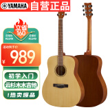 雅马哈（YAMAHA）F400NS 原声款 云杉木初学者入门民谣吉他圆角41英寸哑光