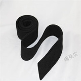 锡曼尘系腰绳纯色双面毛呢大衣腰带女士装饰毛绒外套宽配纯色蝴蝶结绑带 黑色(TR双面呢) 175cm 宽5cm