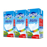 兰特（Lactel） 纯牛奶200ml便携装 西班牙进口 儿童学生营养高钙早餐奶 全脂200ml*3盒（23年11月产）
