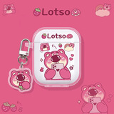 心鸢 蜡笔小新无线蓝牙耳机半入耳式运动卡通可爱迷你适用红米魅族三星OPPO华为vivo苹果安卓手机通用 平板熊【耳机+保护套+数据线】