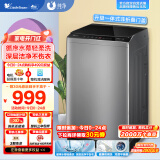 小天鹅（LittleSwan）波轮洗衣机全自动 10公斤大容量 鲸浪柔洗 健康免清洗 内桶升级 以旧换新  TB100VC123B