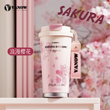 Vanow保温杯女士生日礼物咖啡杯子水杯高颜值女款女生教师节