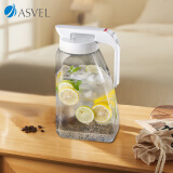 阿司倍鹭（ASVEL）塑料冷水壶大容量凉水壶泡茶壶冰箱果汁壶扎壶食品级耐高温 3.1L
