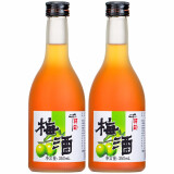 千贺寿合资日本梅酒 千贺寿梅酒 青梅酒梅子利口酒女士酒小瓶酒聚会聚餐 350mL 2瓶