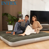 INTEX双人充气床家用气垫床防潮垫打地铺空气床折叠床64109野营气床