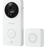 普联（TP-LINK）可视门铃监控 2.5K分辨率 智能猫眼门口摄像头 无线wifi远程对讲400W超清夜视 DB54C 锂电池版