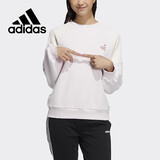 阿迪达斯 （adidas）女装秋季加绒简约时尚潮流套头卫衣HF7292 XL码