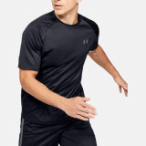 安德玛（Under Armour）男子短袖跑步T恤衫运动健身干爽透气半袖  1327965-001 XL 
