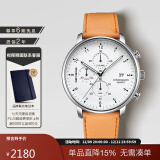 ISSEY MIYAKE三宅一生白表盘牛皮针扣表带C系列情侣款夜光女士手表NYAD004Y