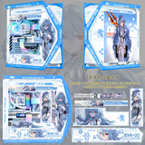 华硕（ASUS）ROG GR701 创世神机箱 吹雪机箱 EVA明日香联名台式机箱ARGB灯板全塔定制机箱翻毛皮白色机箱 凌波丽主题（蓝白创世神+灯板）