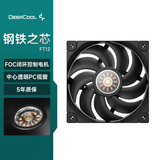 九州风神（DEEPCOOL）FT12机箱散热风扇(12025/FOC闭环控制电机/4PIN-PWM端子/四角包胶/5年质保）