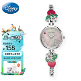 迪士尼（Disney）学生手表可爱草莓熊腕表少女甜美百搭儿童小学初高中考试礼物