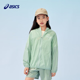 亚瑟士（asics）童装25年夏男女UPF50+冰蝉翼防晒服梭织透气外套332251052311