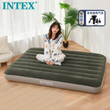 INTEX充气床垫露营气垫床户外防潮垫 家用空气床午休双人折叠床64108