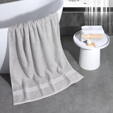 艾米乐（amarelle）air浴巾男女成人家用出口纯棉吸水速干柔软毛巾三件套五星级酒店 灰色浴巾1条800g（赠洗衣袋）