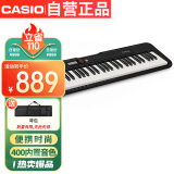 卡西欧（CASIO）电子琴CTS200黑色时尚便携潮玩儿童成人娱乐学习61键单机款