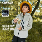 巴拉巴拉冲锋衣童装儿童外套2024年春秋装男童女童防风三合一208324105217
