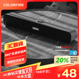 Colorfire【10万好评】七彩虹游戏电脑音响音箱家用桌面台式机超重低音炮网课音箱有线外接小音响灰色T2103