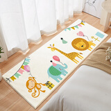 布迪思地毯卧室床边毯房间儿童房家用床尾榻榻米飘窗毯子卡通加厚隔凉 床边毯106【仿羊绒】 80cm*160cm