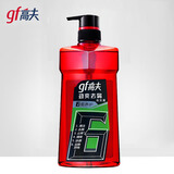 高夫（gf）洗发水男士控油洗发露清爽止痒清洁无硅油 劲爽去屑 400ml*1瓶