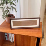 美克杰家肥屋润 新中式书法横款相框画喜庆风文字摆台画客厅装饰品摆件 空框一个无画芯 1个 相框尺寸内12.7*40外15*42