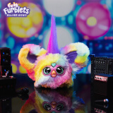 孩之宝（Hasbro）菲比小精灵furby玩偶毛绒玩具公仔多音效互动挂件电音菲比F8897