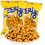 克丽安（CROWN）韩国进口克丽安大麦粒74g*3袋爆米花怀旧早餐休闲膨化儿童零食品 大麦粒74g*2袋