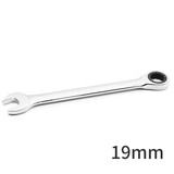 伊莱科（ELECALL）固定头棘轮扳手 19mm 快速开口两用梅花扳手自动扳手省力工业家用