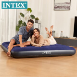 INTEX64758自动充气床垫户外帐篷气垫床折叠床家用打地铺双人充气床