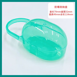 飞利浦（PHILIPS）安抚奶嘴新生儿防胀气婴儿超软全硅胶0-6-18个月日夜安抚 赠品收纳盒 （非此品牌） 1个装