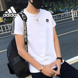 阿迪达斯NEO中性 运动休闲系列U ESNT3S TEE1运动 短袖T恤HN8778 S码