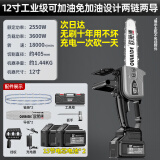 欧莱德（OULAIDE）充电式12寸电锯家用锂电电链锯电动伐木锯手持果园修枝树电动农具 12寸无刷工业级15节电池双电两链2导