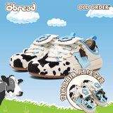 OLD ORDER-欧包鞋Bread-冰纯牛奶 Ice Milk勃肯鞋半拖包头鞋男女 冰纯牛奶 37 偏大往小一码选