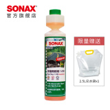 索纳克斯（SONAX）德国进口汽车玻璃水浓缩液去油膜除虫除胶清洁剂镀膜雨刷精雨刮精 【原味】浓缩玻璃水250ml