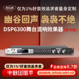 麦乐迪DSP6300卡拉ok混响器 数字音频前级效果器 家庭影院防啸叫调音台处理器含话筒 调音台均衡器 DSP6300专业K歌效果器豪华版 标准版