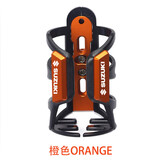 摩小鸦适用铃木GSX250R GW250 DL250摩托车保险杠改装旅行水杯壶瓶支架 橙色