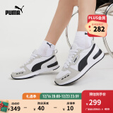 彪马（PUMA）官方【复古跑鞋】男女新款低帮轻便透气休闲鞋T头鞋R78 373117 白-浅灰-黑色-02 40.5