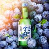好天好饮韩国烧酒 蓝莓味 13.5度 原瓶进口 微醺自饮 360ml 单瓶装