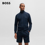 BOSS 男士24夏细节装饰弹力棉质拉链夹克50515366